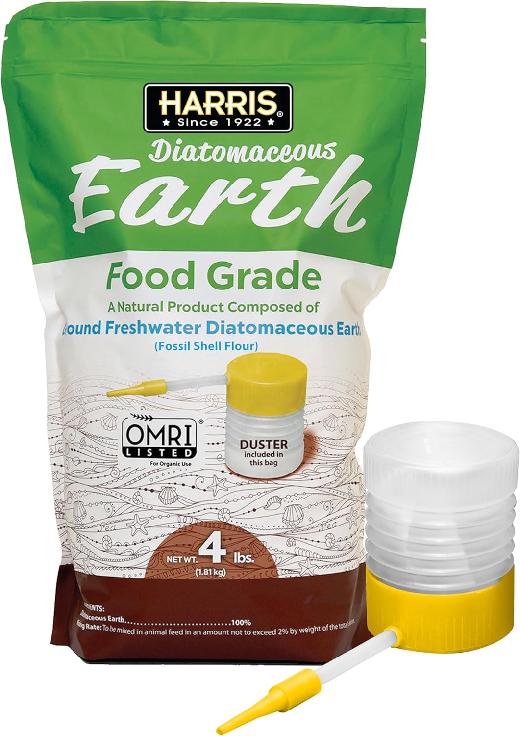 Harris Diatomaceous Earth Food Grade هاريس تراب دياتومي (جودة غذائية)